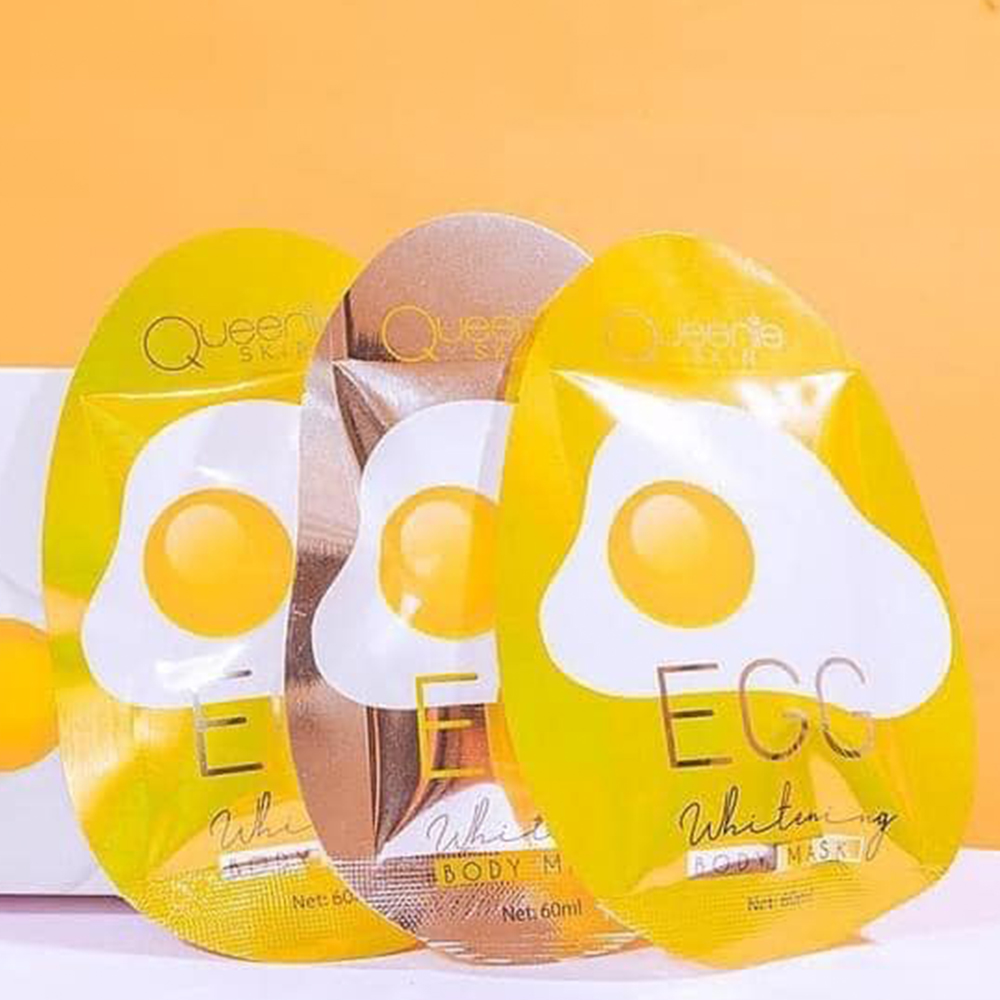 Tắm trắng trứng gà Queenie Skin chính hãng