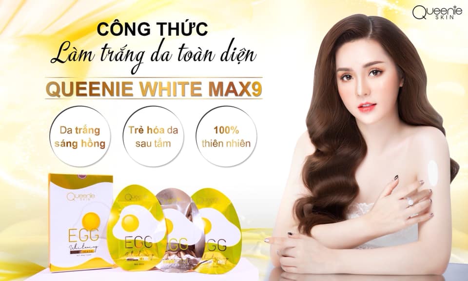Tắm trắng trứng gà Queenie Skin chính hãng11