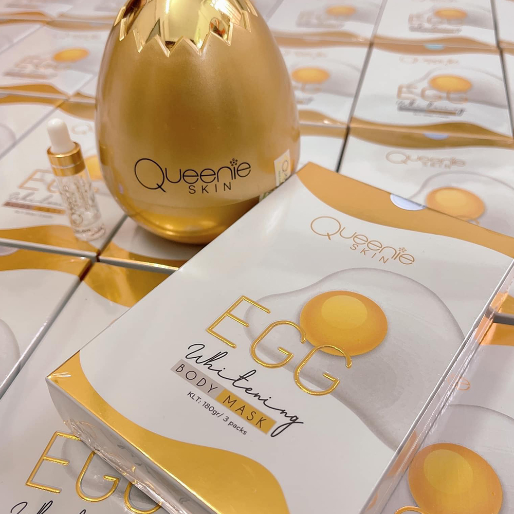Tắm trắng trứng gà Queenie Skin chính hãng5