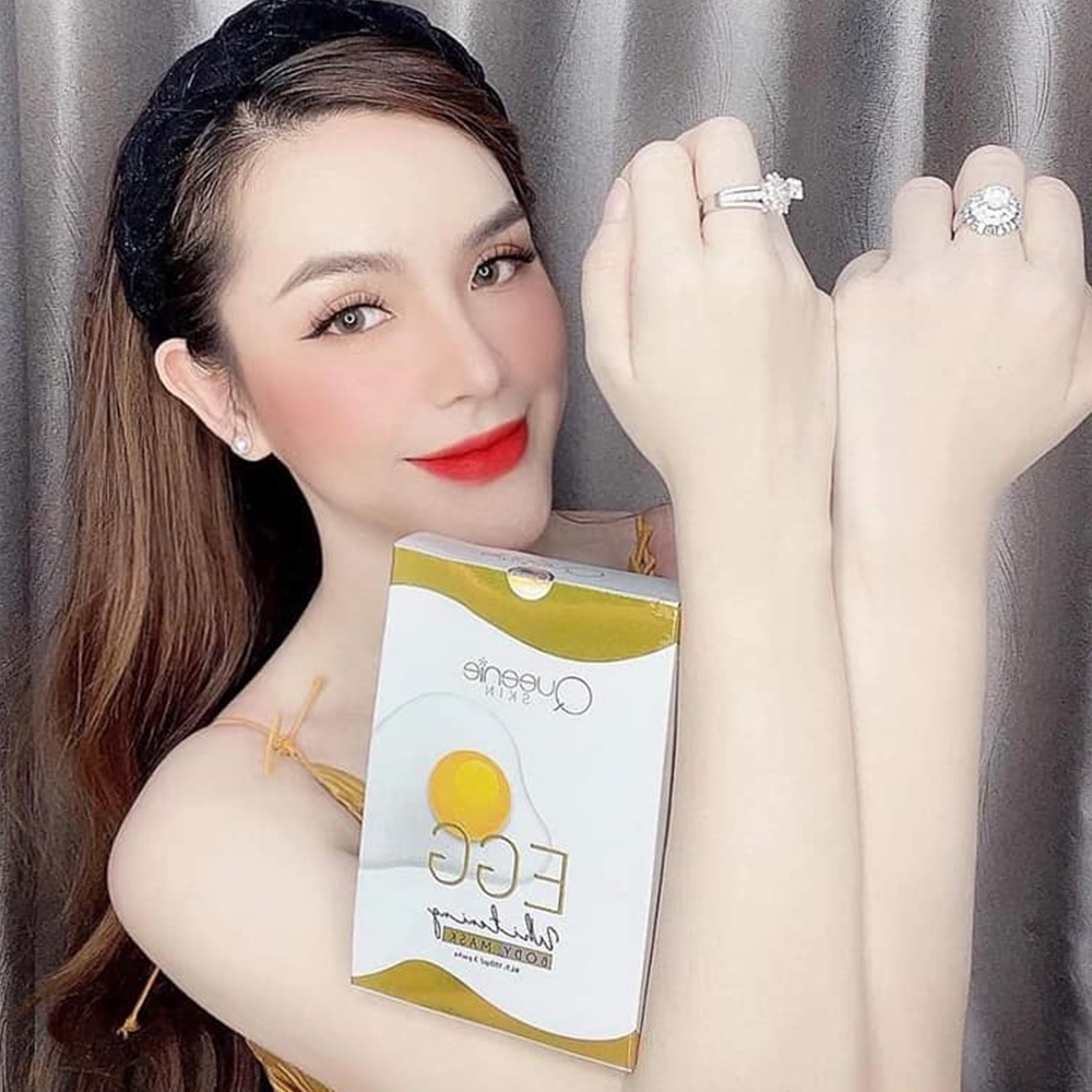 Tắm trắng trứng gà Queenie Skin chính hãng9