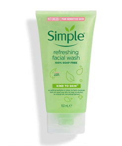 sữa-rửa-mặt-Simple-dạng-gel-Kind-To-Skin-Refreshing-Facial-Wash-Ge-150ml